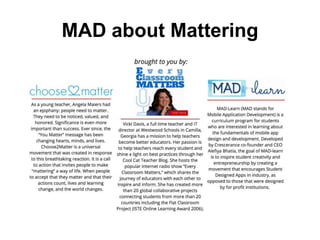 MAD about Mattering
 