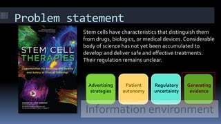 Stem cells: Information environment | PDF