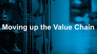 #DWwebinar
Moving up the Value Chain
 