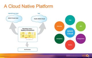 A Cloud Native Platform
 