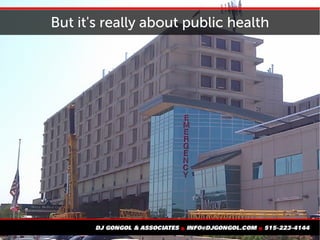 But it's really about public health
 