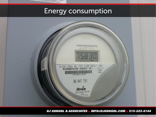 Energy consumption
 