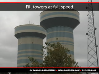 Fill towers at full speed
 