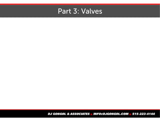 Part 3: Valves
 