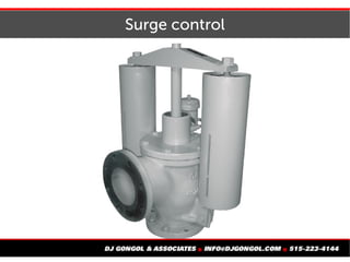 Surge control
 