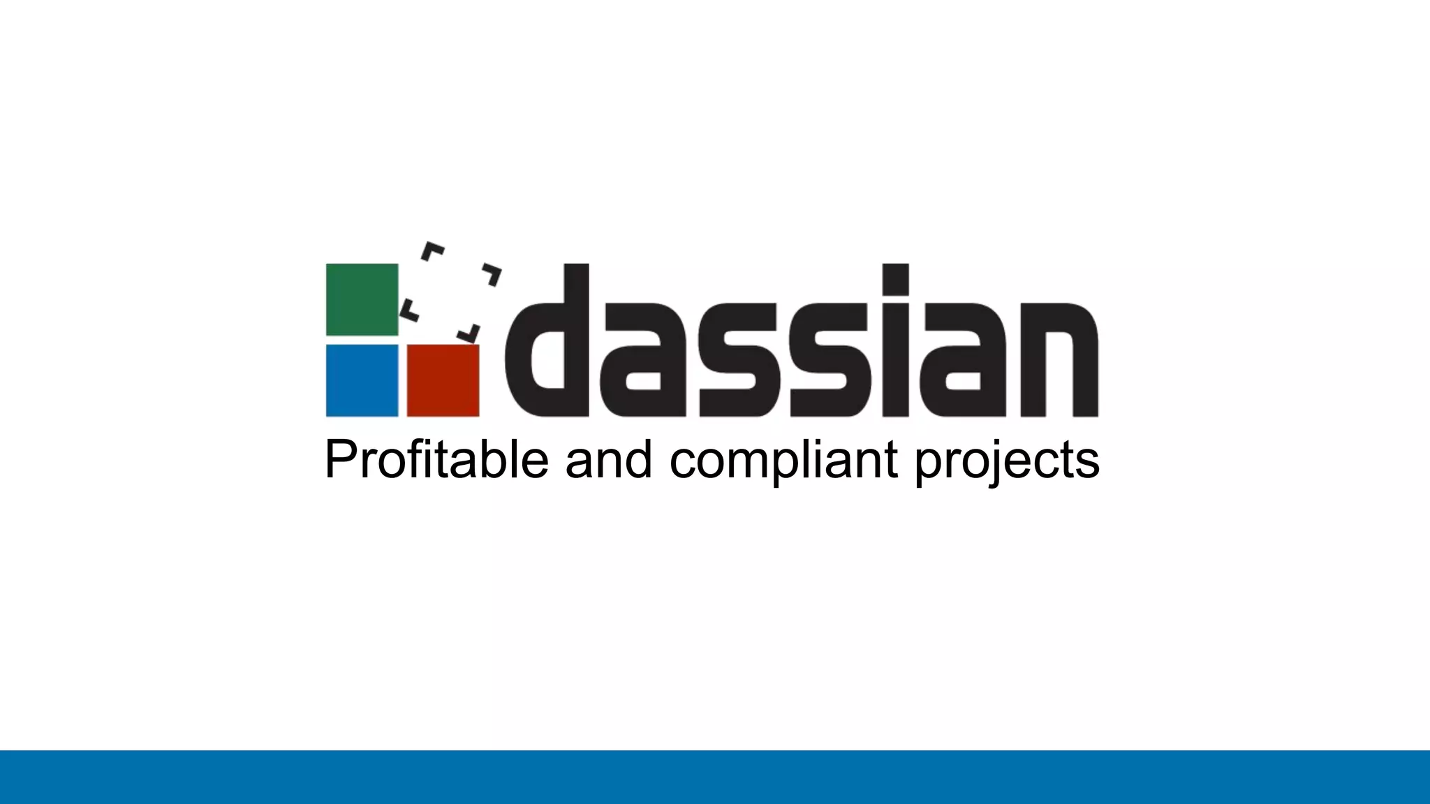 Profitable and compliant projects
 