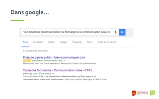Dans google…
 