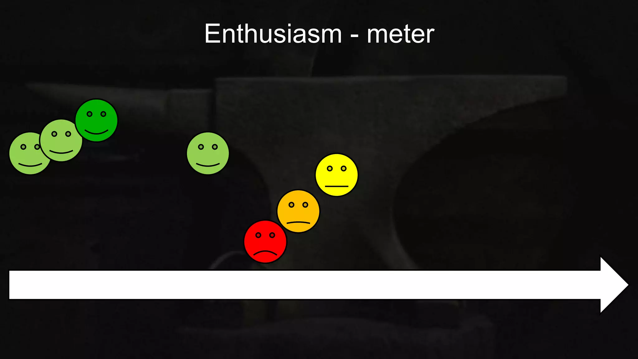 Enthusiasm - meter
 