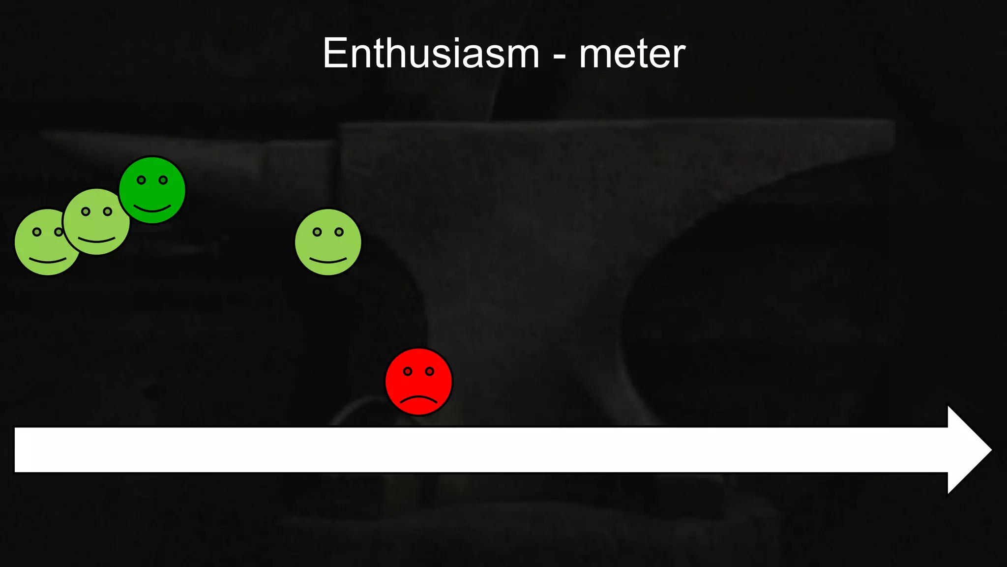 Enthusiasm - meter
 