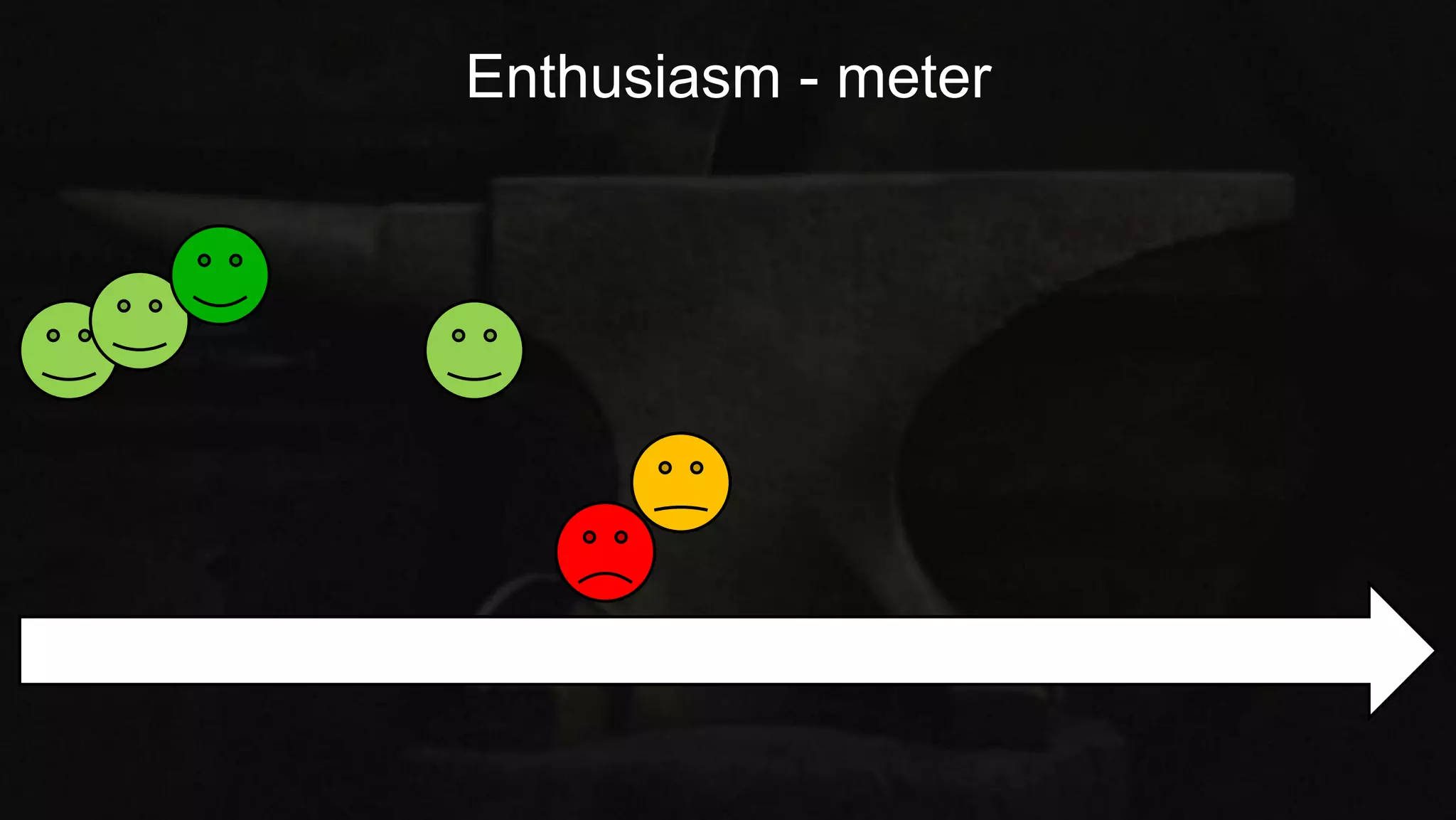 Enthusiasm - meter
 