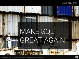 Copyright (c) 2009-2016 by Data Geekery GmbH. Slides licensed under CC BY SA 3.0
Why are you here?
Because clickbait headl...