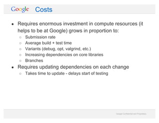 2016 04-25 continuous integration at google scale | PDF