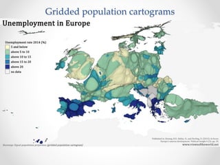 Gridded population cartograms
 