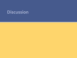 Discussion
 
