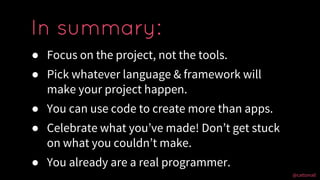 !!Con - The Creative Programmer