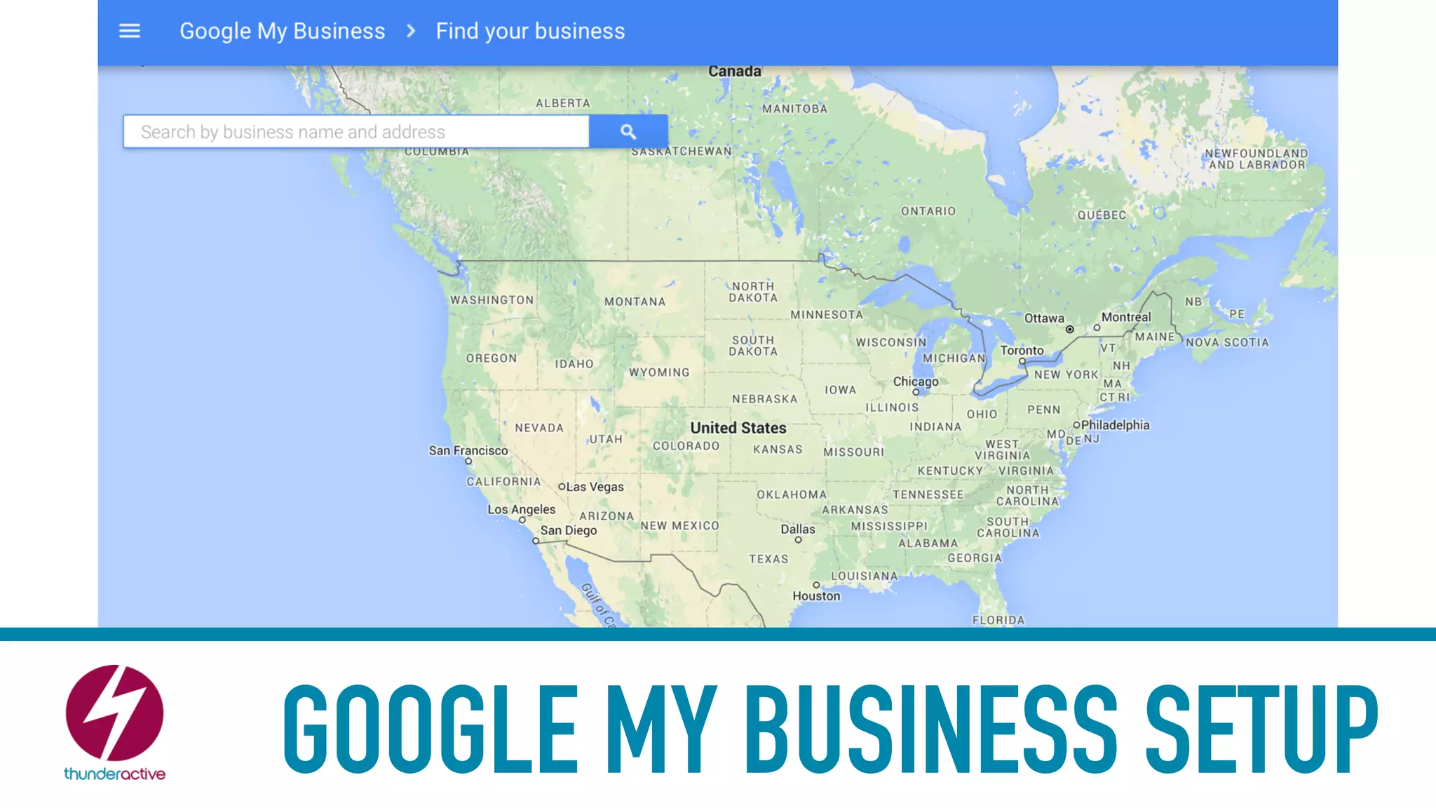 GOOGLE MY BUSINESS SETUP