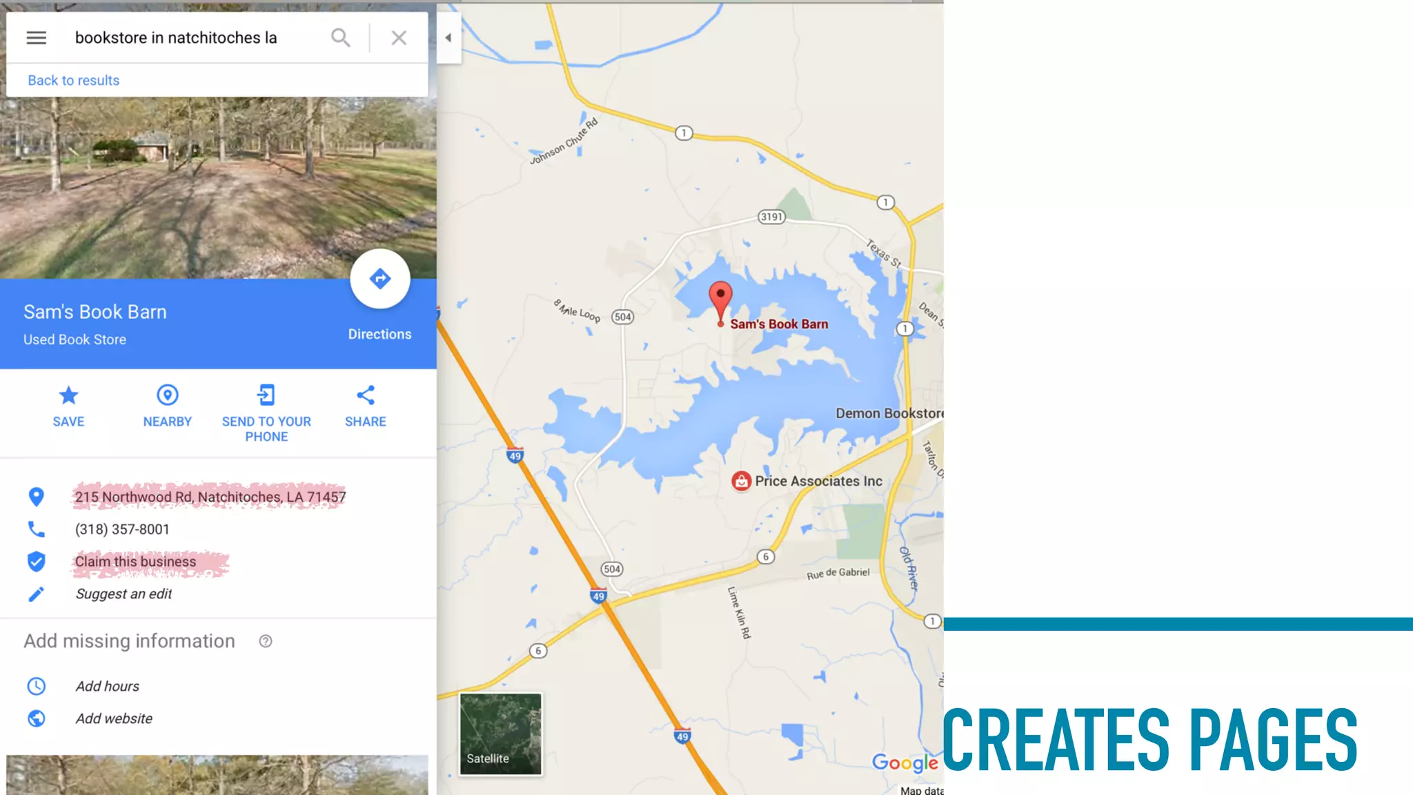 TIP#2: GOOGLE AUTOMATICALLY CREATES PAGES