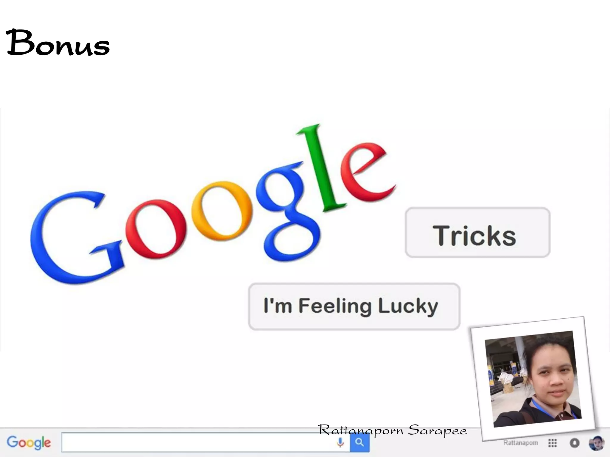 Bonus
Rattanaporn Sarapee
 