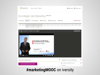 #marketingMOOC on iversity
 