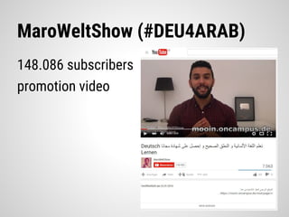 MaroWeltShow (#DEU4ARAB)
148.086 subscribers
promotion video
 