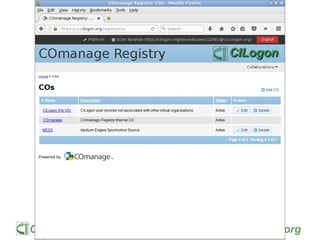 CILogon www.cilogon.org
 