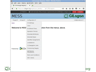 CILogon www.cilogon.org
 