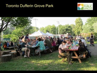 Toronto Dufferin Grove Park
 