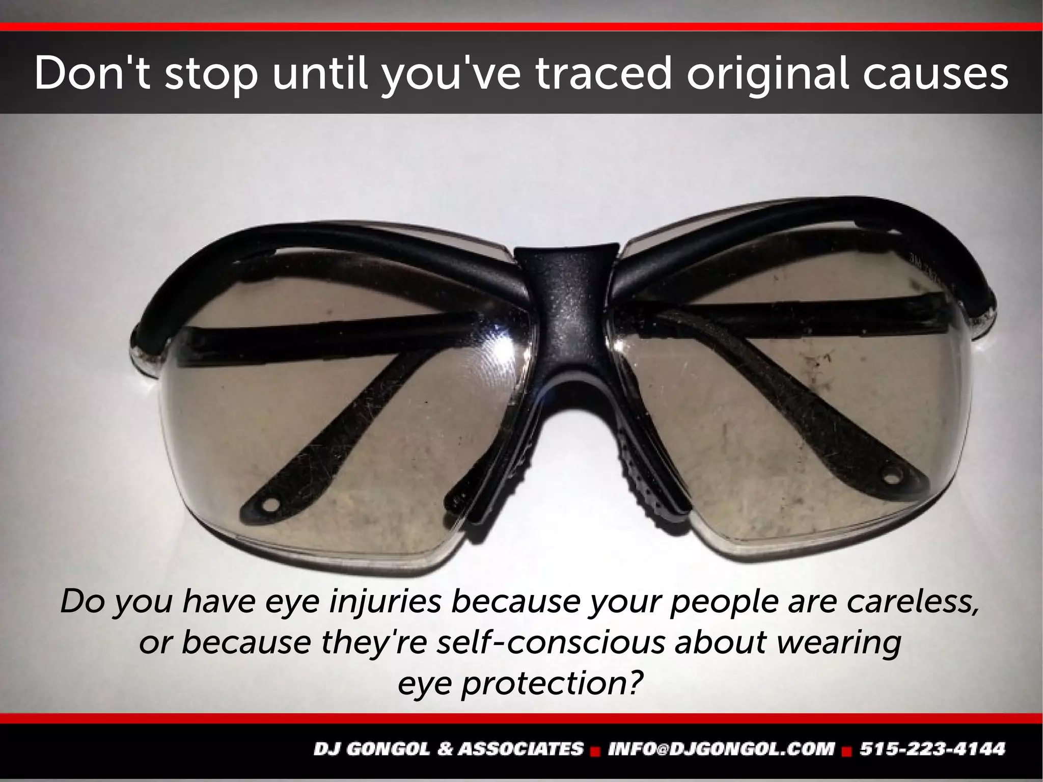 Deliberately eliminate those root errors
 