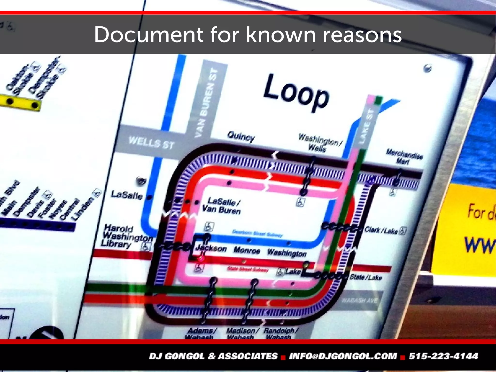 Document for known reasons
 