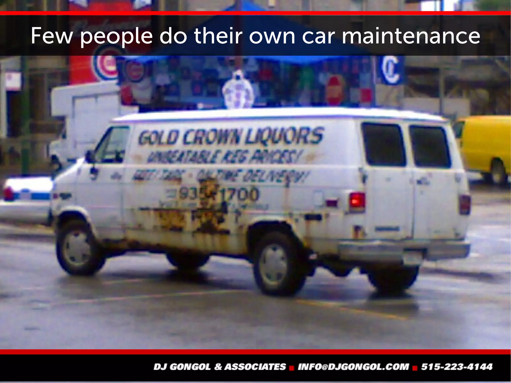 If you maintain it, you get to know it
 