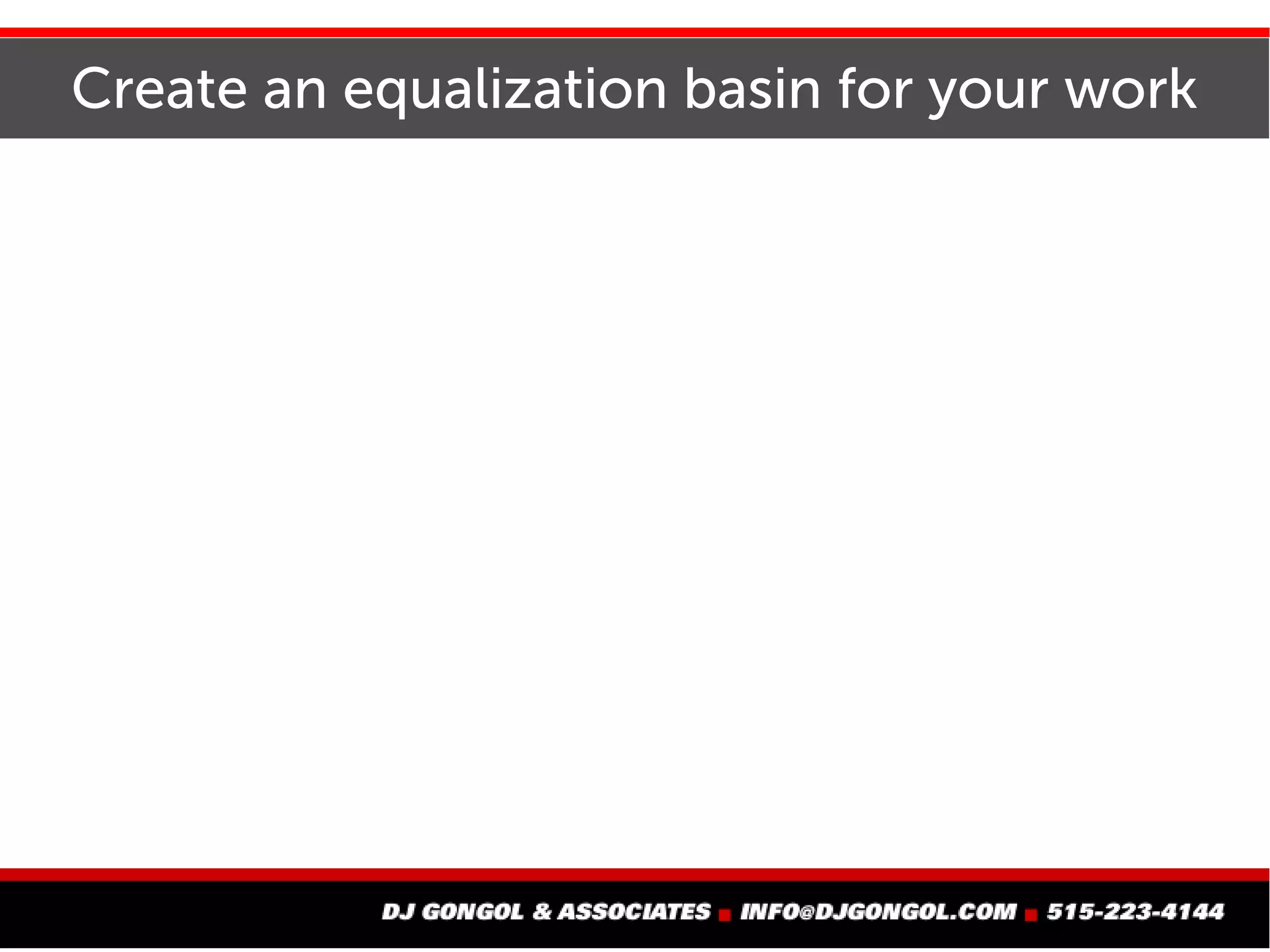 Plan ahead to do less of other things that are
 