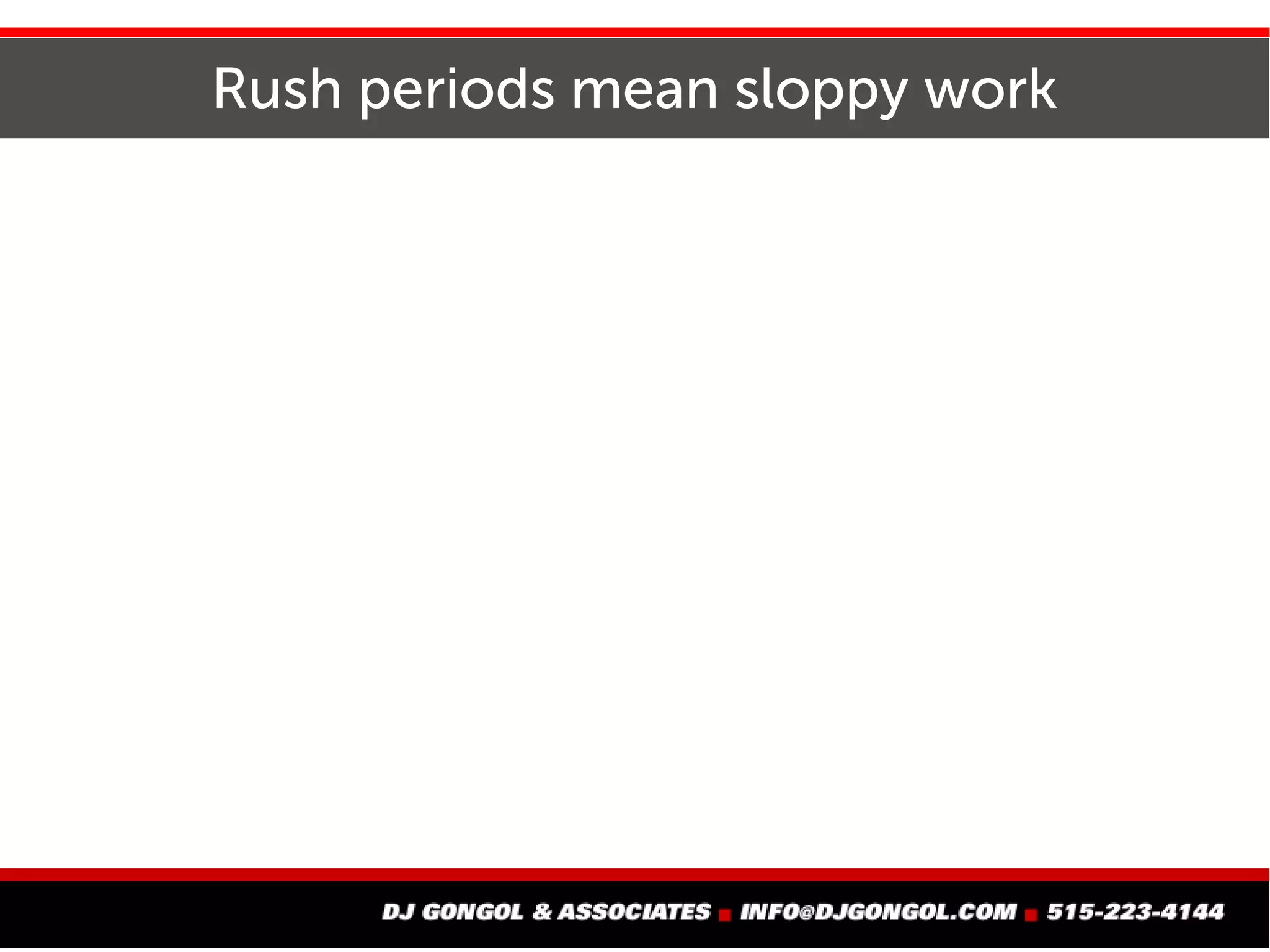 Take a step back and put it in order
 