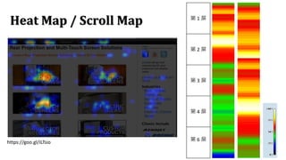 Heat Map / Scroll Map
https://goo.gl/iLTsio
 1 
 2 
 3 
 4 
 6 
 