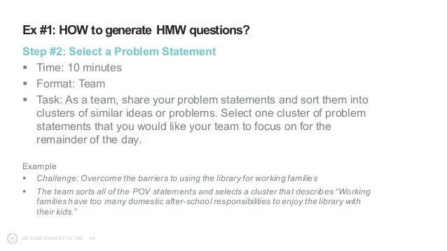 Design Thinking For Library Innovation Workshop Slides
