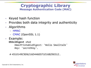 Security with VA Smalltalk | PPT | Free Download