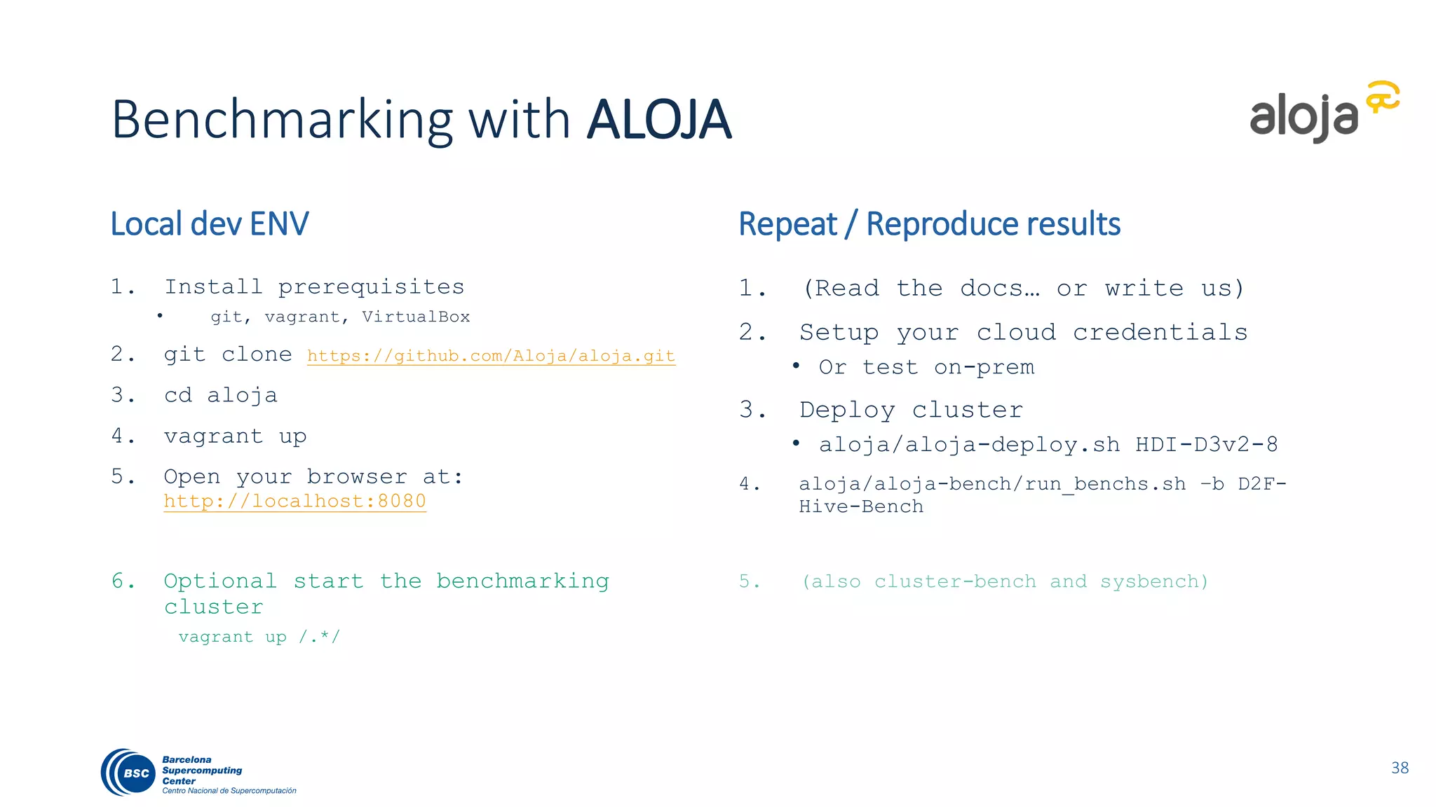 Thanks, questions?
Follow up / feedback : Nicolas.Poggi@bsc.es
Twitter: @ni_po
The state of SQL-on-Hadoop in the Cloud
 