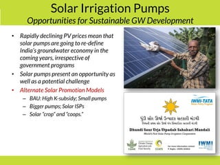 PMKSY: Implementation Pathways and Options (II)