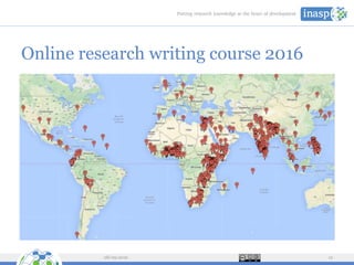 Online research writing course 2016
28/09/2016 12
 