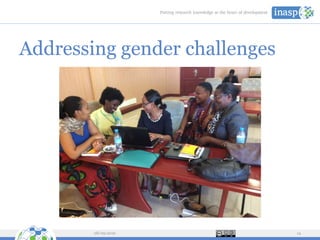 Addressing gender challenges
28/09/2016 14
 