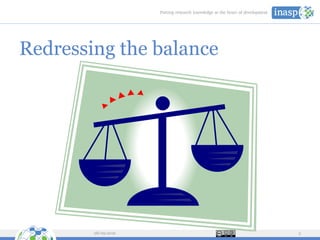 Redressing the balance
28/09/2016 5
 