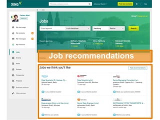 Job recommendations
 