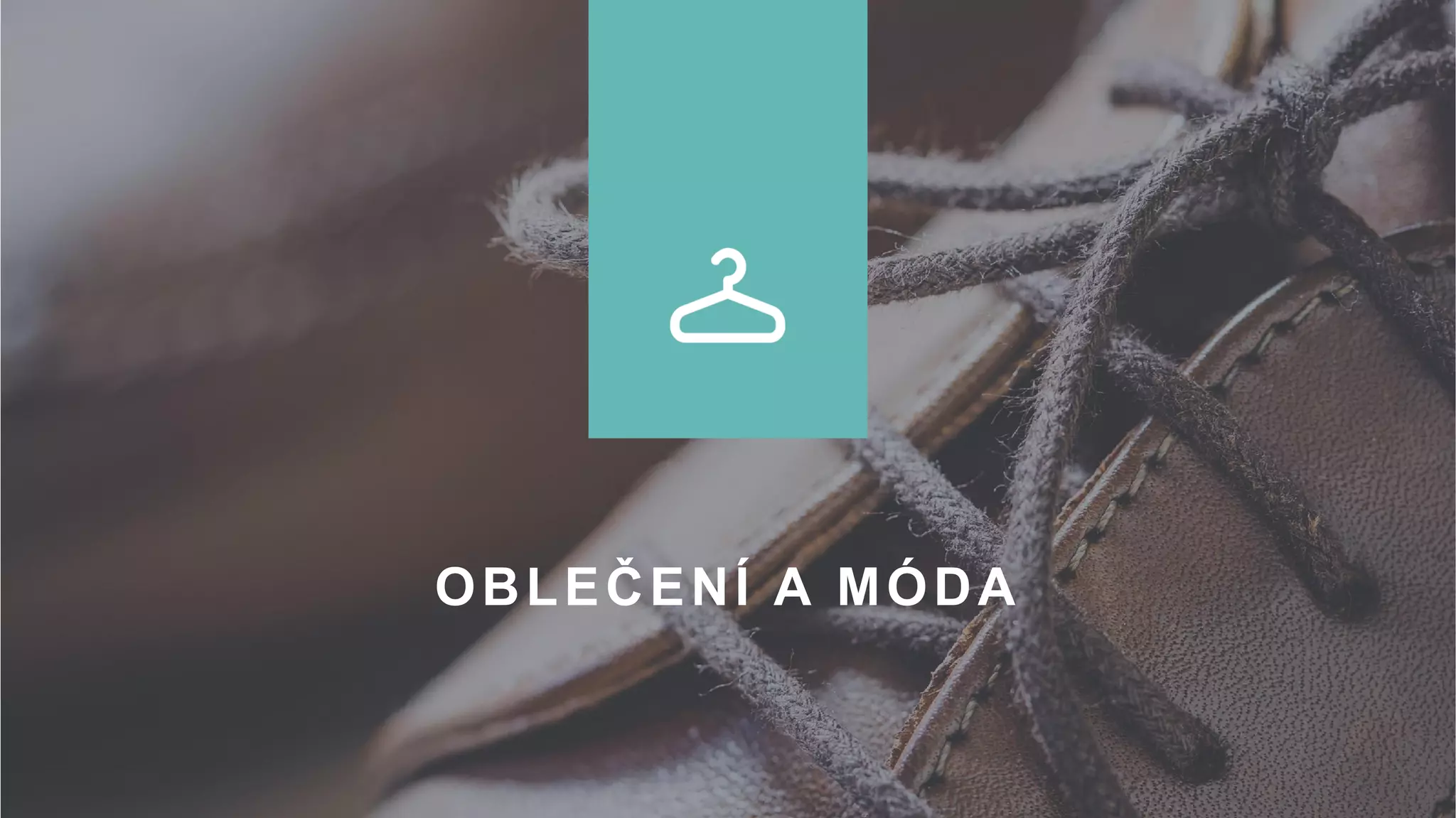 OBLEČENÍ A MÓDA
 