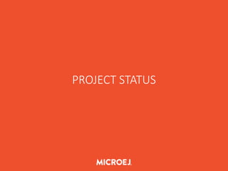 PROJECT STATUS
 