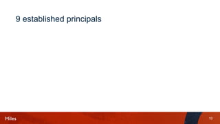 10
9 established principals
 