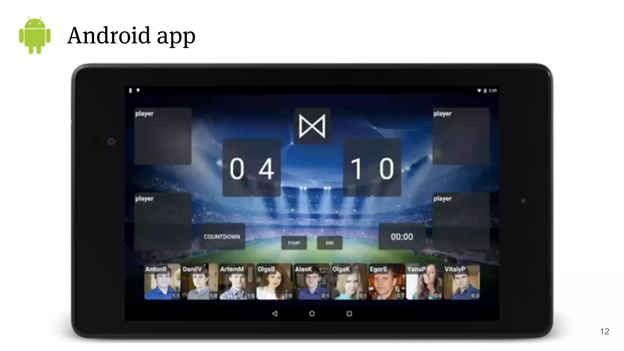 Android app
12
 