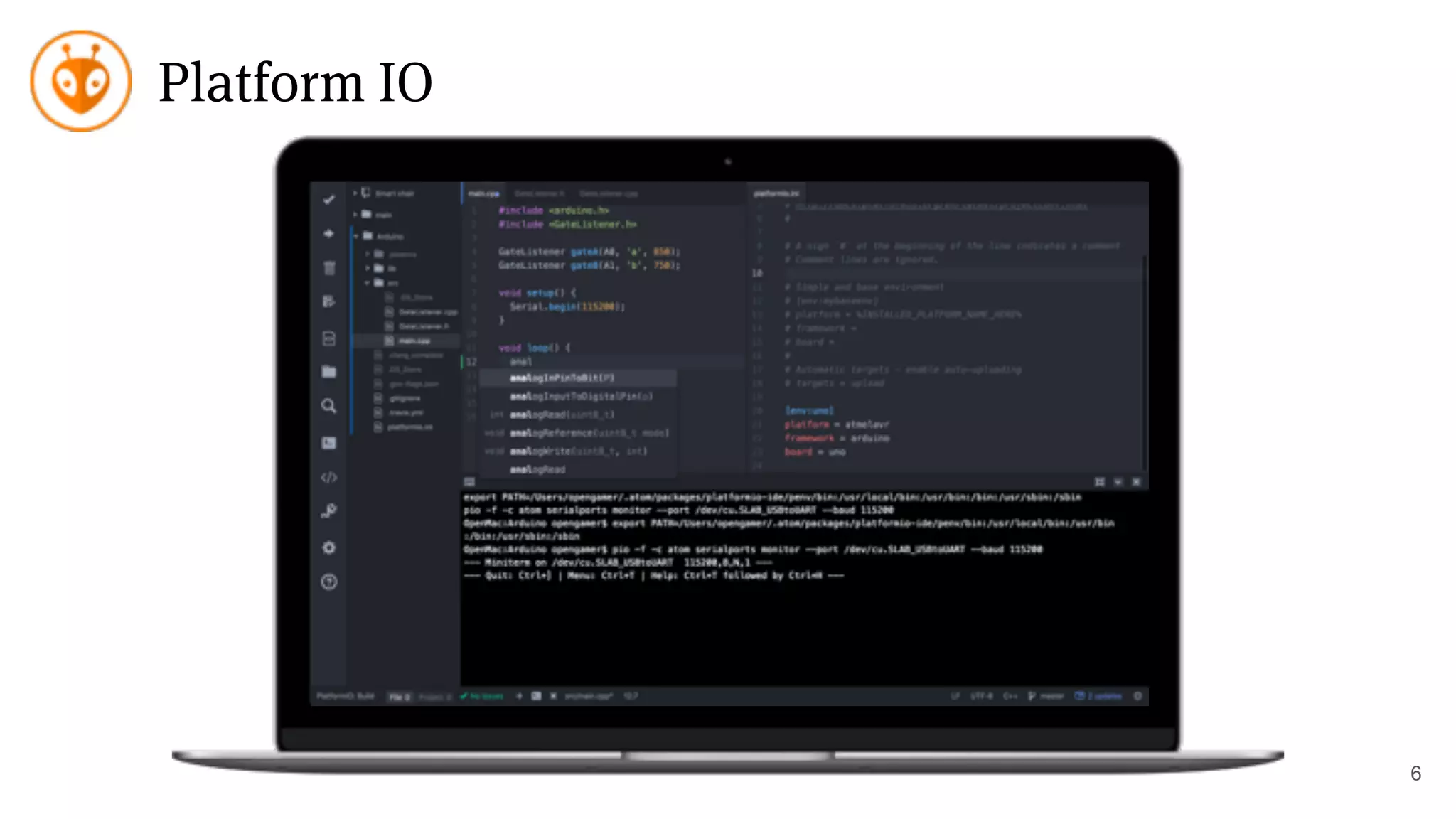 Platform IO
6
 