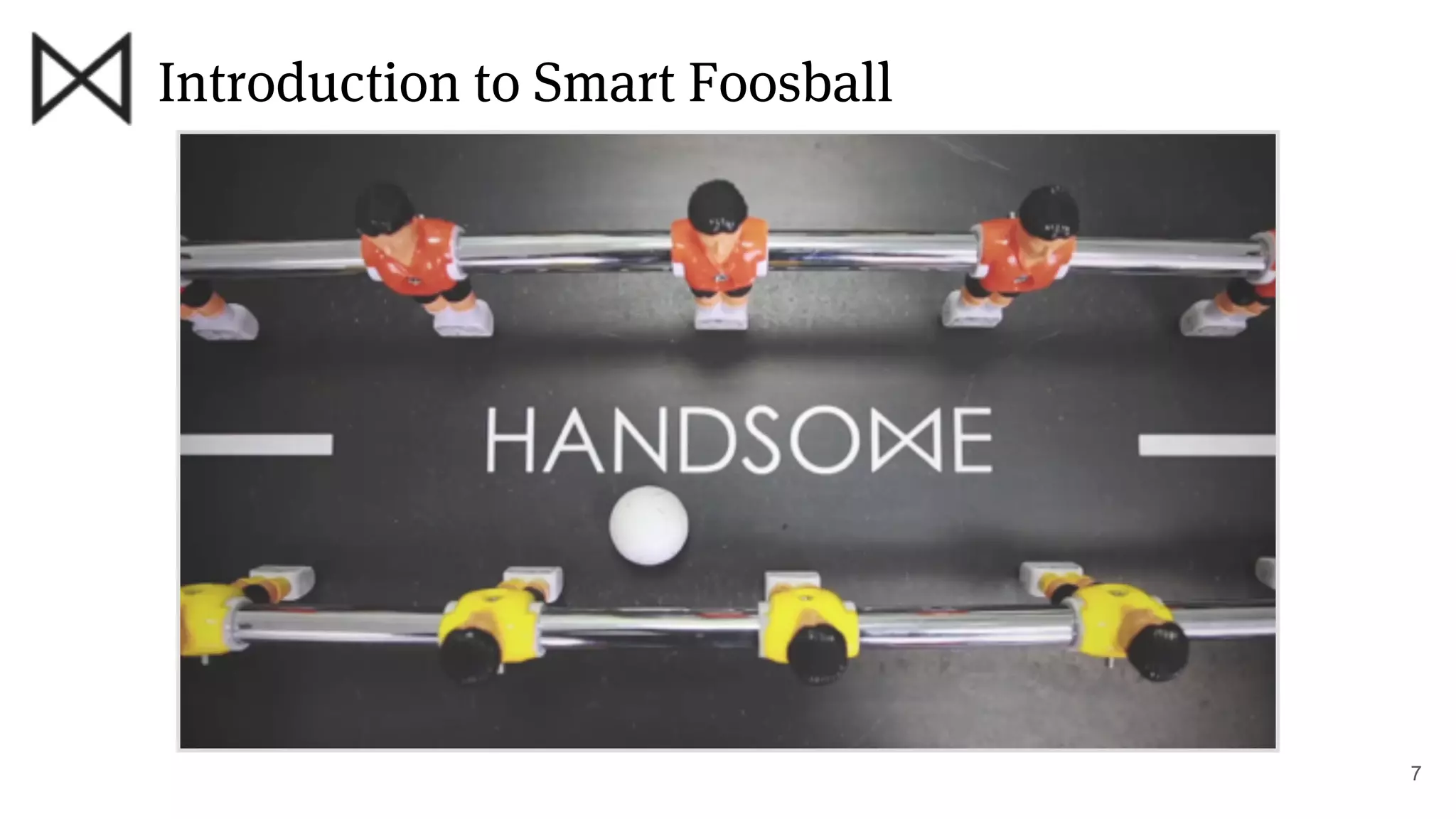 Introduction to Smart Foosball
7
 