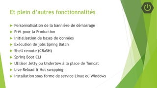 Introduction à spring boot