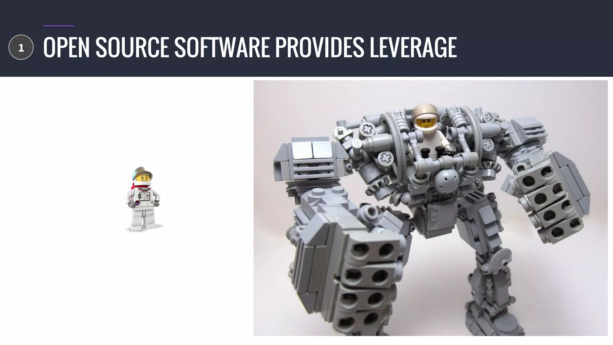 © 2016 Mesosphere, Inc. All Rights Reserved.
OPEN SOURCE SOFTWARE PROVIDES LEVERAGE1
 