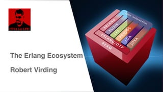 The Erlang Ecosystem
Robert Virding
 